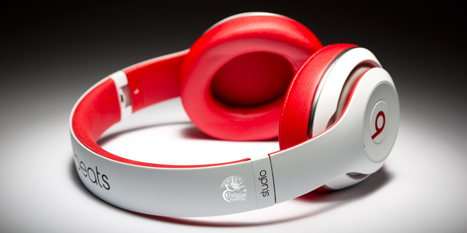 Купить Эксклюзивные наушники Beats Studio Red White